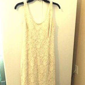 White Rhinestone Gown